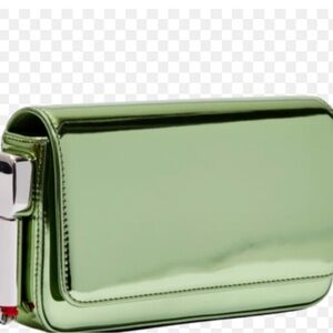 Edie Parker burn cShiny Green Clutch Looking for this bag . Please tag me